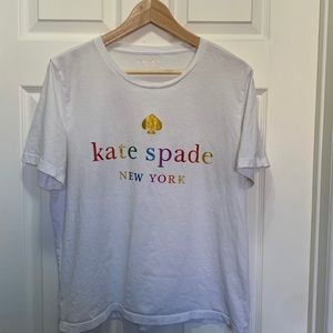 Kate Spade rainbow tee